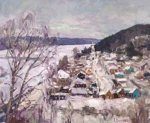 Плёс. Зимний сон